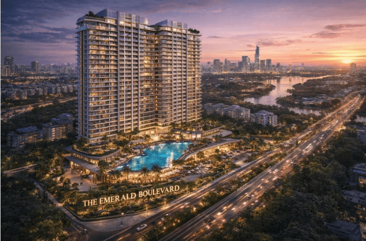 Đánh giá vị trí The Emerald Boulevard và tiềm năng kết nối liên vùng